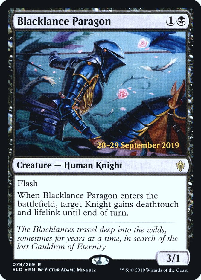 Blacklance Paragon [Throne of Eldraine Prerelease Promos] | Lots Moore NSW