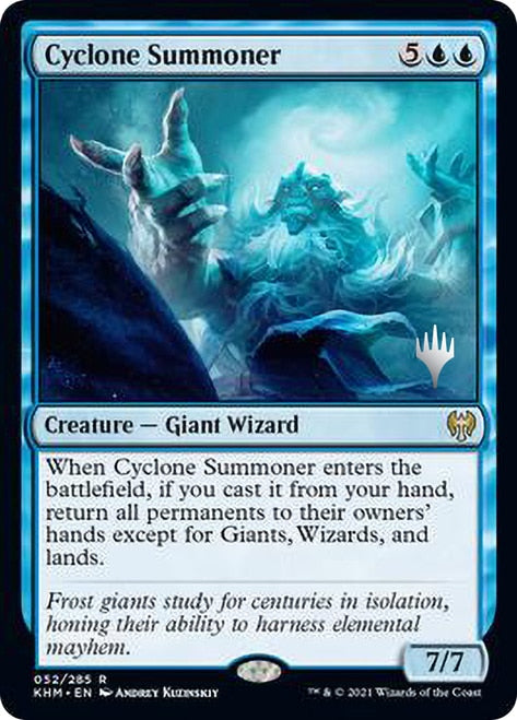 Cyclone Summoner (Promo Pack) [Kaldheim Promos] | Lots Moore NSW