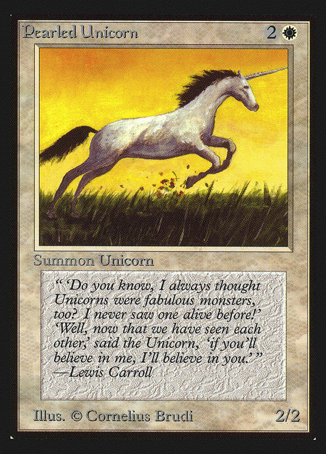 Pearled Unicorn [International Collectors' Edition] | Lots Moore NSW