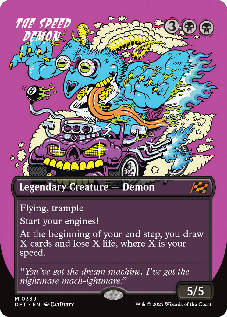 The Speed Demon (Borderless) [Aetherdrift] | Lots Moore NSW