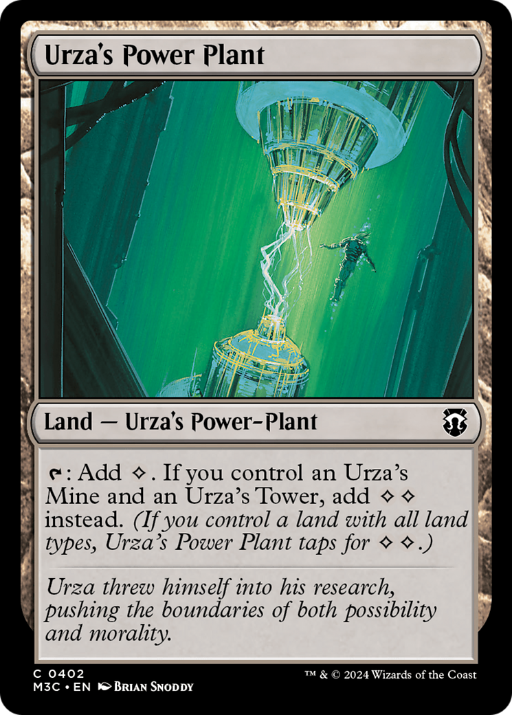 Urza's Power Plant (Ripple Foil) [Modern Horizons 3 Commander] | Lots Moore NSW