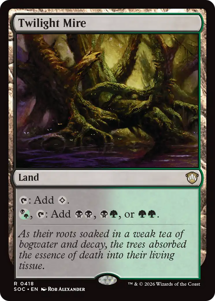 Twilight Mire [Secrets of Strixhaven Commander] | Lots Moore NSW