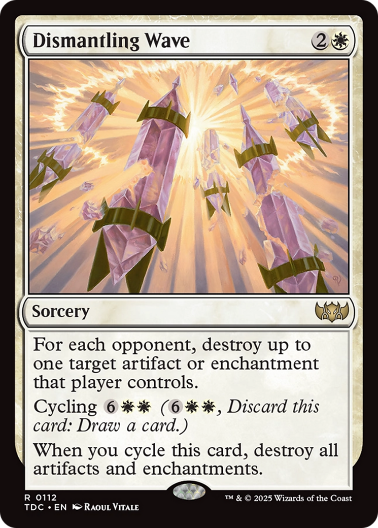 Dismantling Wave [Tarkir: Dragonstorm Commander] | Lots Moore NSW