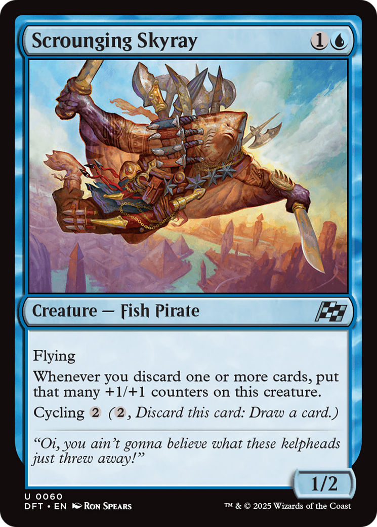 Scrounging Skyray [Aetherdrift] | Lots Moore NSW