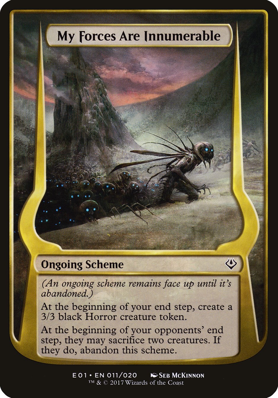 My Forces Are Innumerable (Schemes) [Archenemy: Nicol Bolas Schemes] | Lots Moore NSW