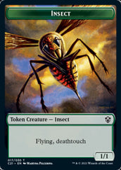 Beast (011) // Insect Double-Sided Token [Commander 2021 Tokens] | Lots Moore NSW