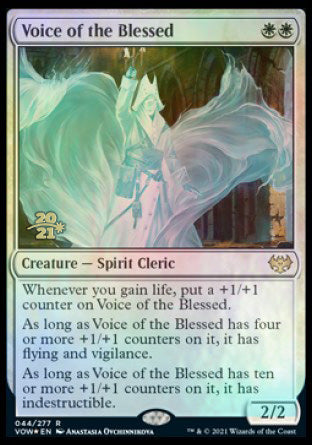 Voice of the Blessed [Innistrad: Crimson Vow Prerelease Promos] | Lots Moore NSW