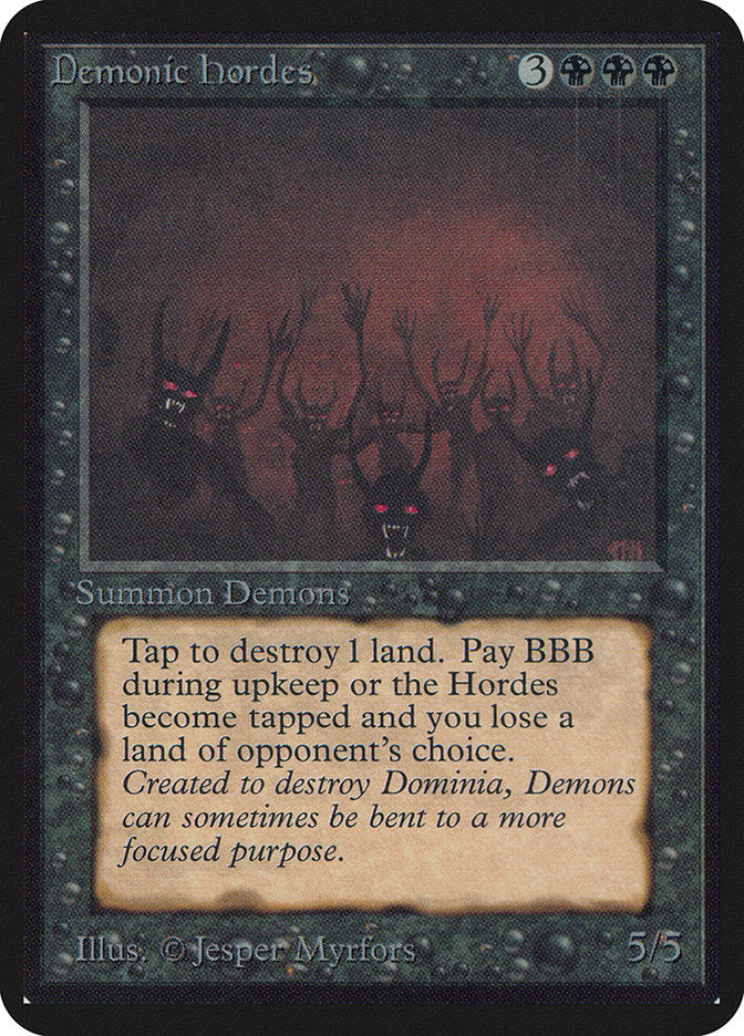 Demonic Hordes [Alpha Edition] | Lots Moore NSW