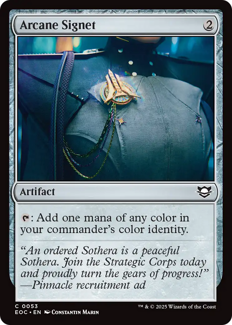 Arcane Signet [Edge of Eternities Commander] | Lots Moore NSW
