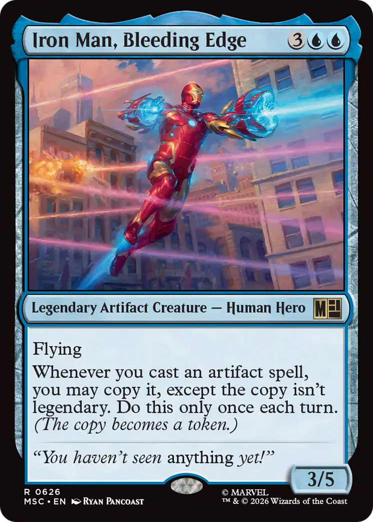 Iron Man, Bleeding Edge [Marvel Super Heroes Commander] | Lots Moore NSW