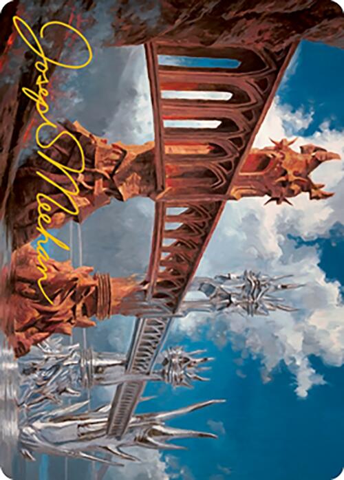 Silverbluff Bridge Art Card (Gold-Stamped Signature) [Modern Horizons 2 Art Series] | Lots Moore NSW