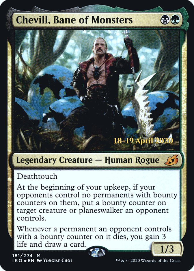 Chevill, Bane of Monsters [Ikoria: Lair of Behemoths Prerelease Promos] | Lots Moore NSW