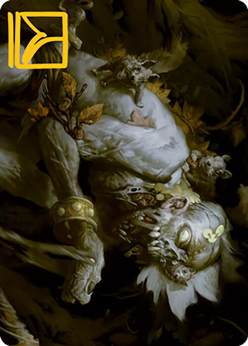 Nested Shambler Art Card (Gold-Stamped Signature) [Modern Horizons 2 Art Series] | Lots Moore NSW