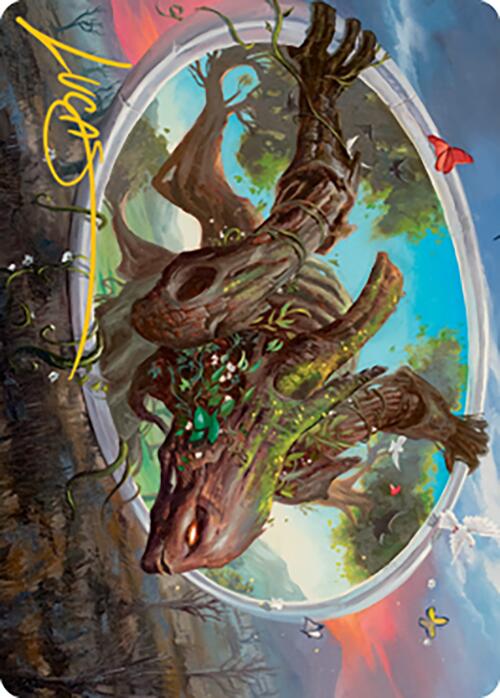 Gaea's Will Art Card (Gold-Stamped Signature) [Modern Horizons 2 Art Series] | Lots Moore NSW