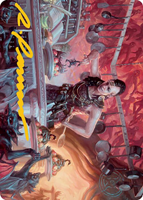 Asmoranomardicadaistinaculdacar Art Card (Gold-Stamped Signature) [Modern Horizons 2 Art Series] | Lots Moore NSW