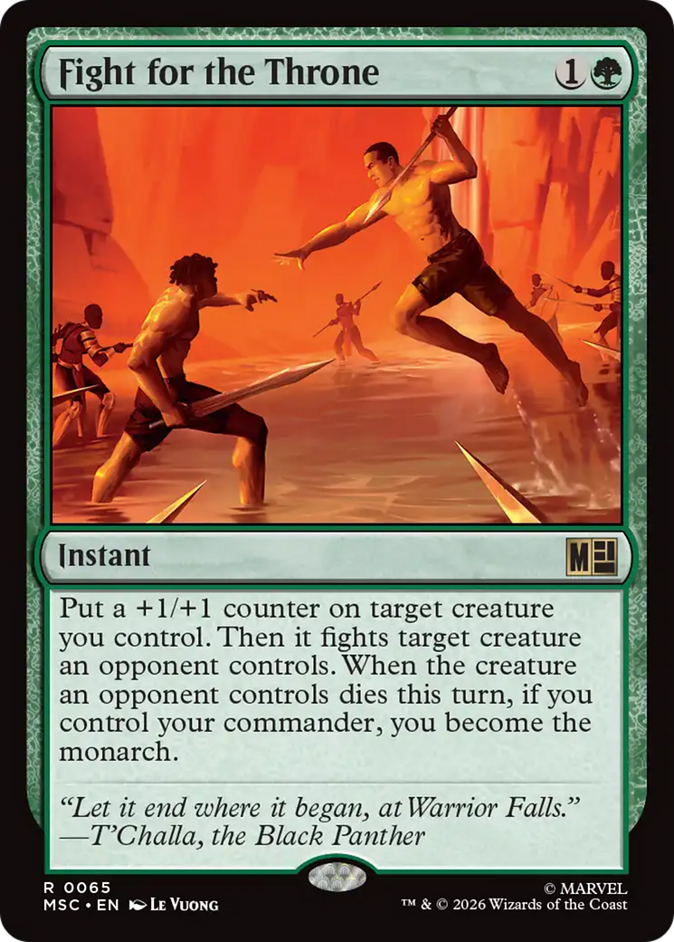 Fight for the Throne [Marvel Super Heroes Commander] | Lots Moore NSW