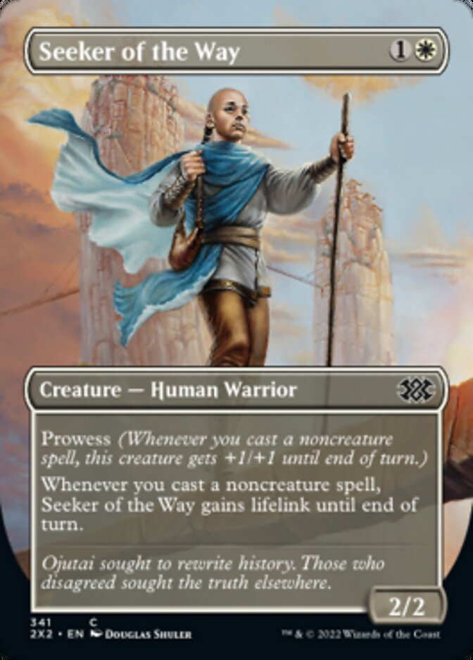 Seeker of the Way (Borderless Alternate Art) [Double Masters 2022] | Lots Moore NSW