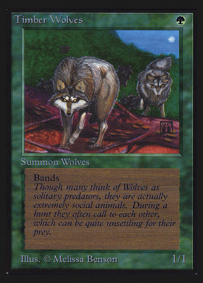Timber Wolves [International Collectors' Edition] | Lots Moore NSW