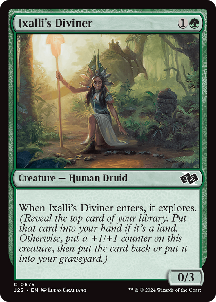 Ixalli's Diviner [Foundations Jumpstart] | Lots Moore NSW