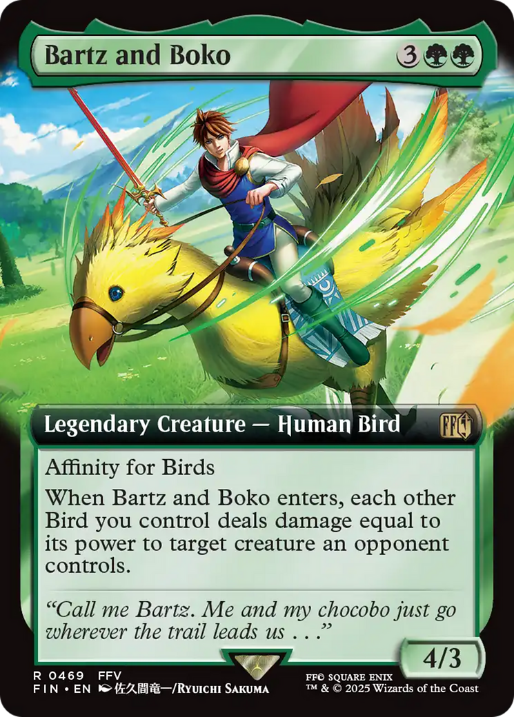 Bartz and Boko (Extended Art) [FINAL FANTASY] | Lots Moore NSW