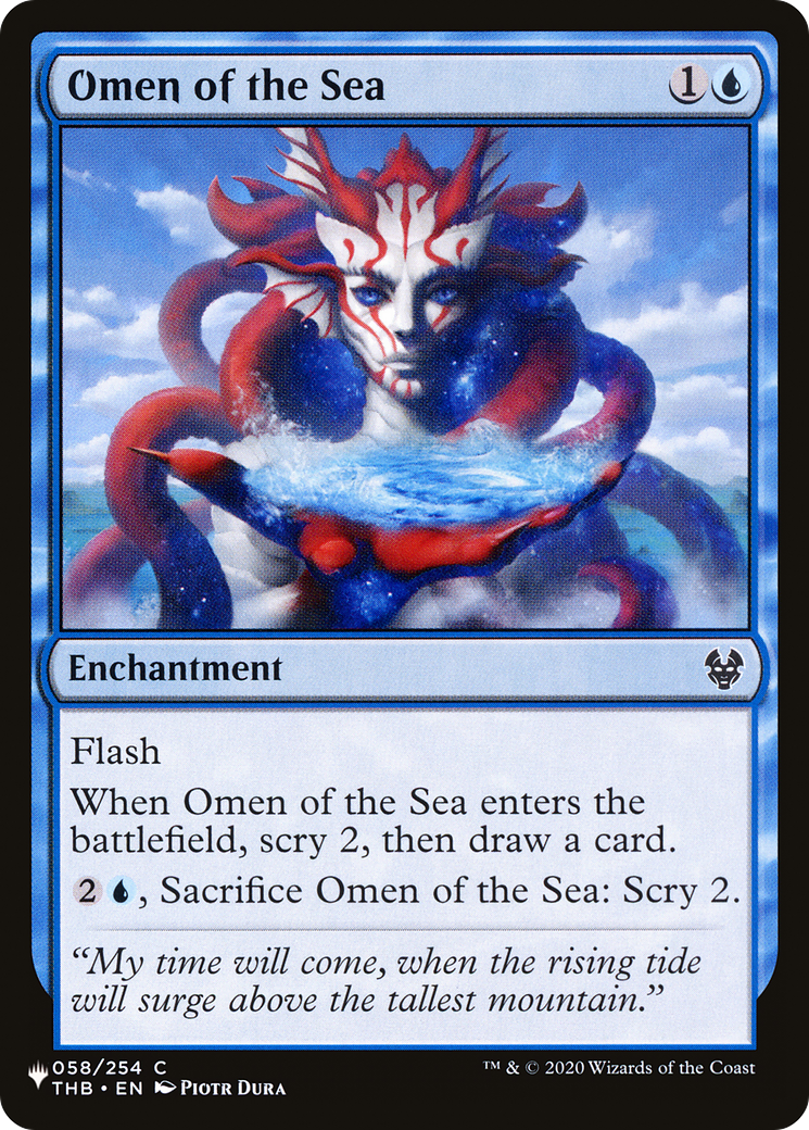 Omen of the Sea [The List] | Lots Moore NSW