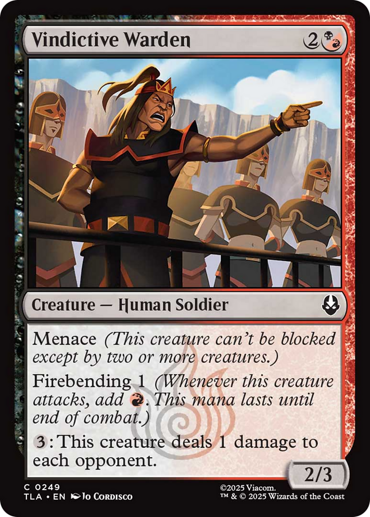 Vindictive Warden [Avatar: The Last Airbender] | Lots Moore NSW