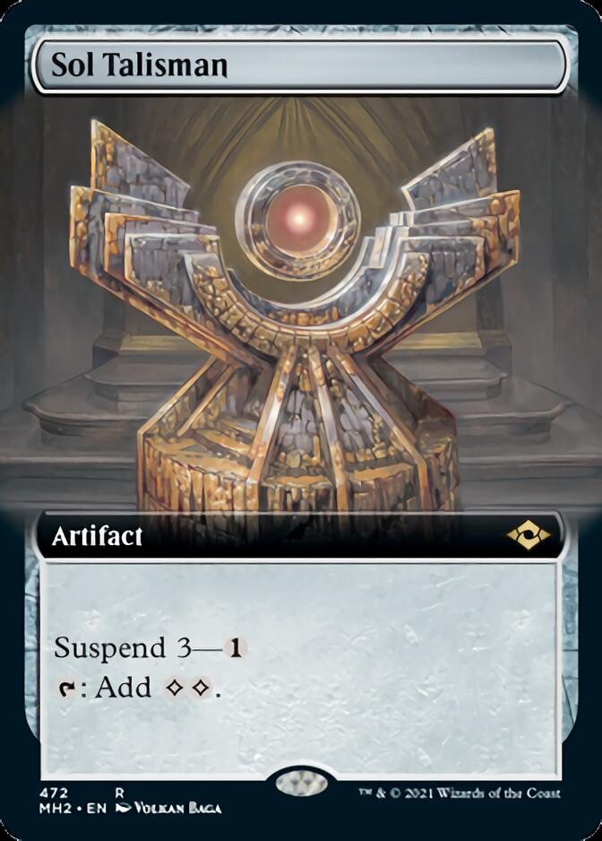 Sol Talisman (Extended Art) [Modern Horizons 2] | Lots Moore NSW