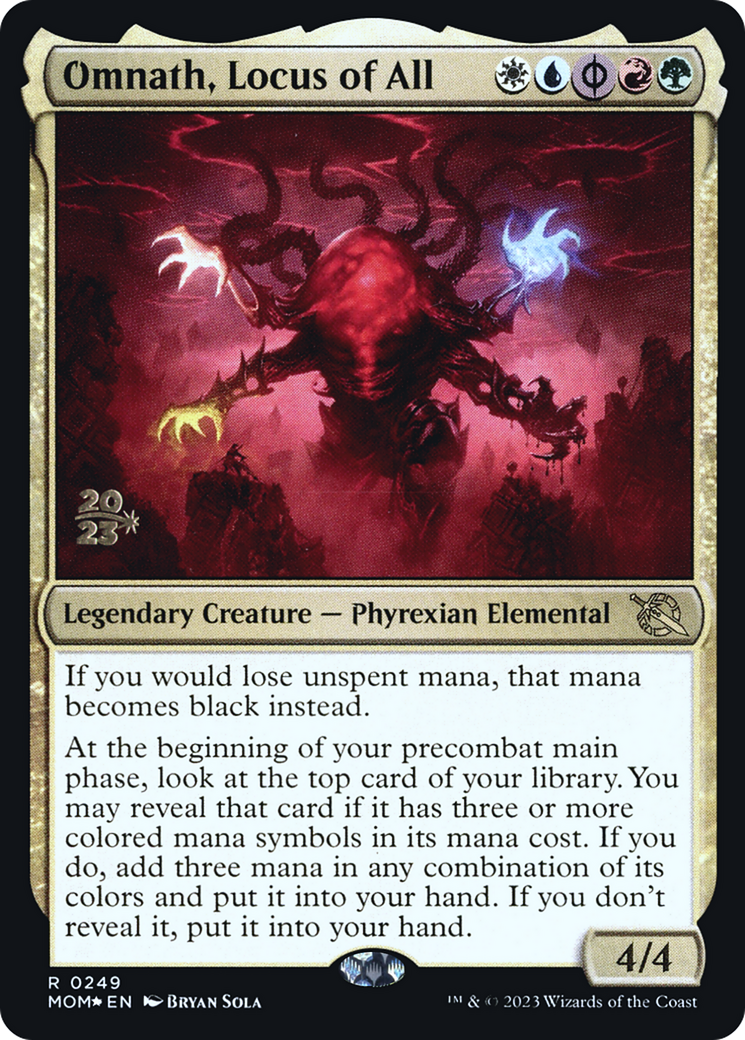 Omnath, Locus of All [March of the Machine Prerelease Promos] | Lots Moore NSW
