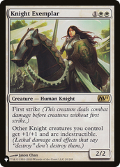 Knight Exemplar (Magic 2011) [The List] | Lots Moore NSW