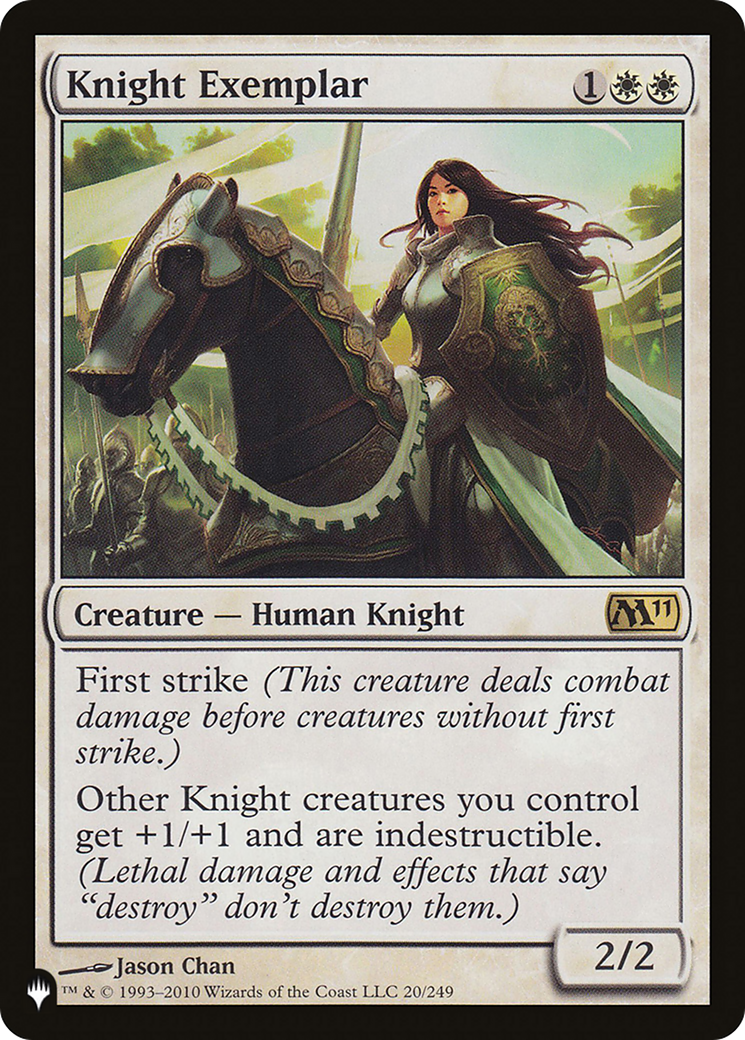 Knight Exemplar (Magic 2011) [The List] | Lots Moore NSW