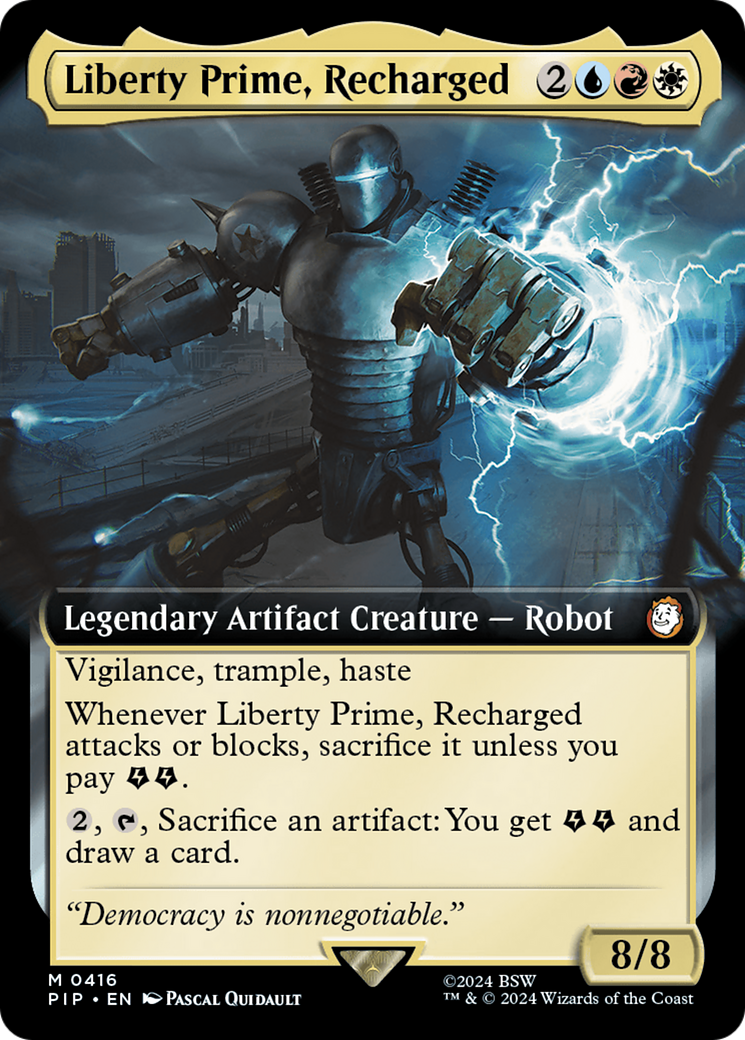 Liberty Prime, Recharged (Extended Art) [Fallout] | Lots Moore NSW