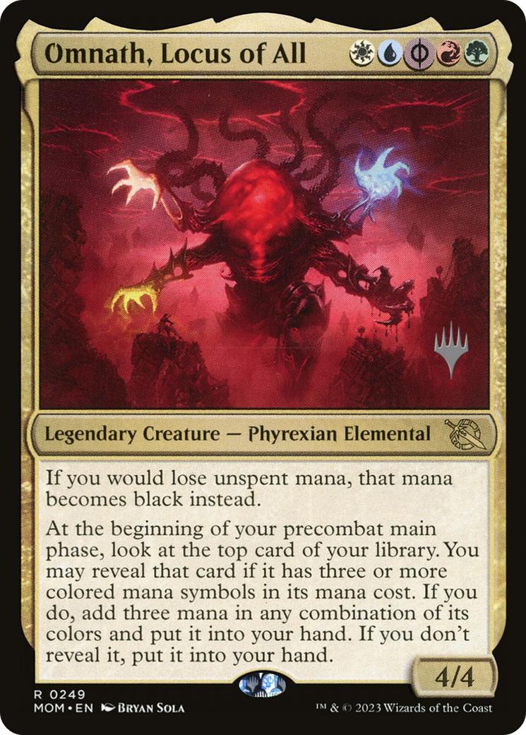 Omnath, Locus of All (Promo Pack) [March of the Machine Promos] | Lots Moore NSW