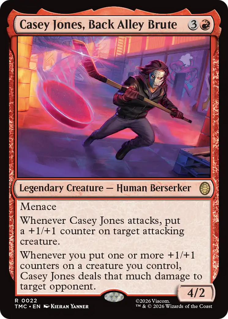 Casey Jones, Back Alley Brute [Teenage Mutant Ninja Turtles Commander] | Lots Moore NSW