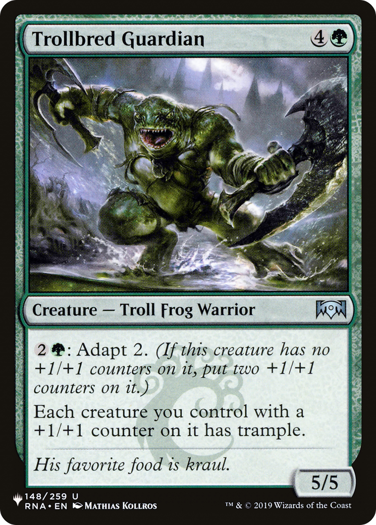 Trollbred Guardian [The List Reprints] | Lots Moore NSW