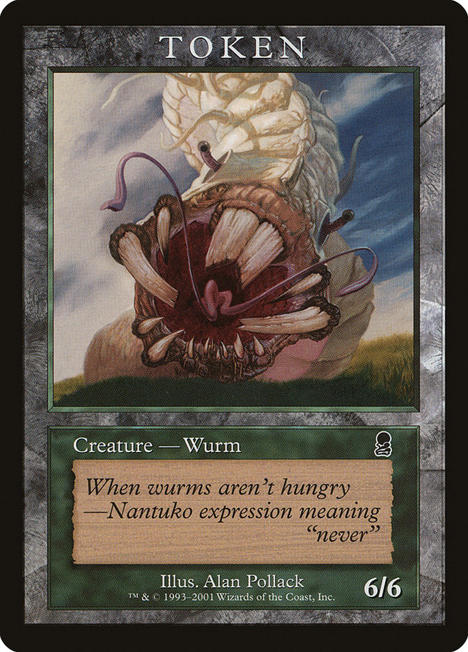 Wurm Token [Magic Player Rewards 2002] | Lots Moore NSW