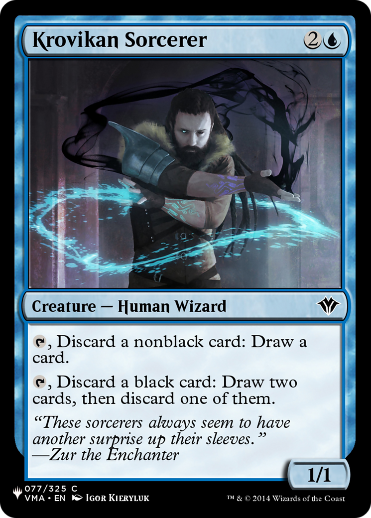 Krovikan Sorcerer [The List] | Lots Moore NSW
