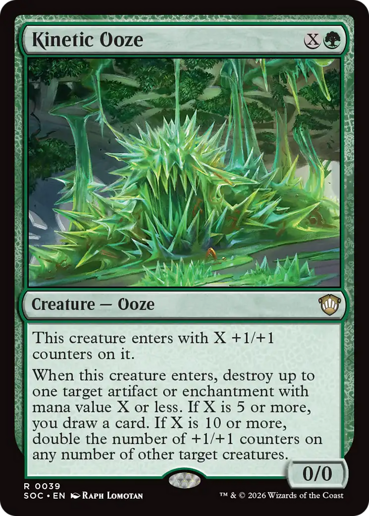 Kinetic Ooze [Secrets of Strixhaven Commander] | Lots Moore NSW