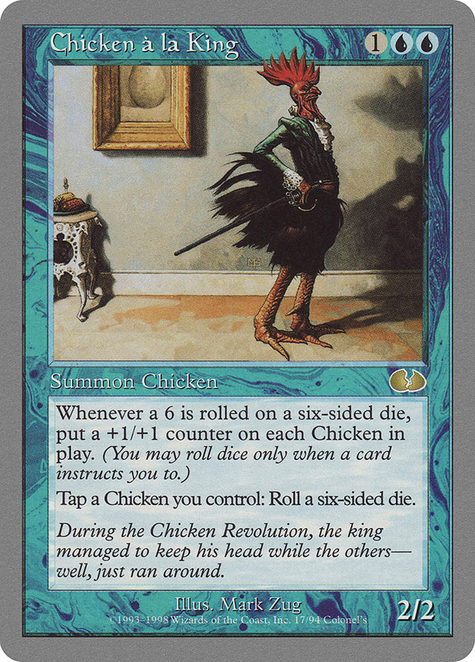 Chicken a la King [Unglued] | Lots Moore NSW
