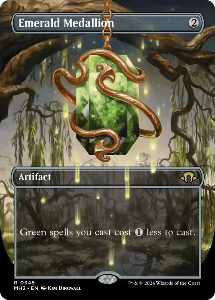 Emerald Medallion (Borderless) [Modern Horizons 3] | Lots Moore NSW