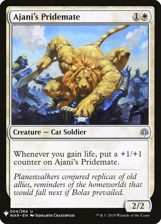 Ajani's Pridemate [Mystery Booster] | Lots Moore NSW