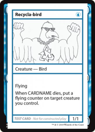 Recycla-bird (2021 Edition) [Mystery Booster Playtest Cards] | Lots Moore NSW