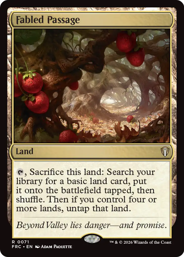 Fabled Passage [Reality Fracture Commander] | Lots Moore NSW