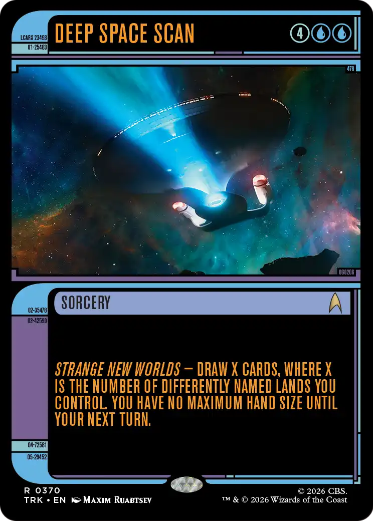 Deep Space Scan (Showcase) [Star Trek] | Lots Moore NSW