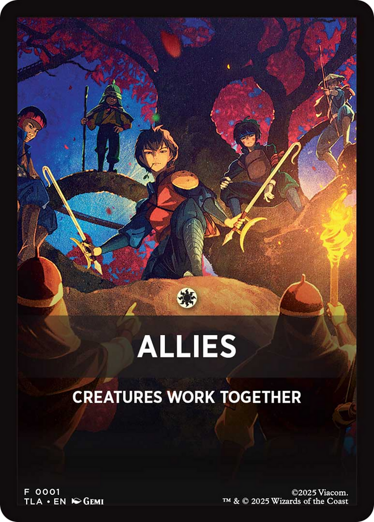 Allies Theme Card [Avatar: The Last Airbender: Eternal-Legal] | Lots Moore NSW