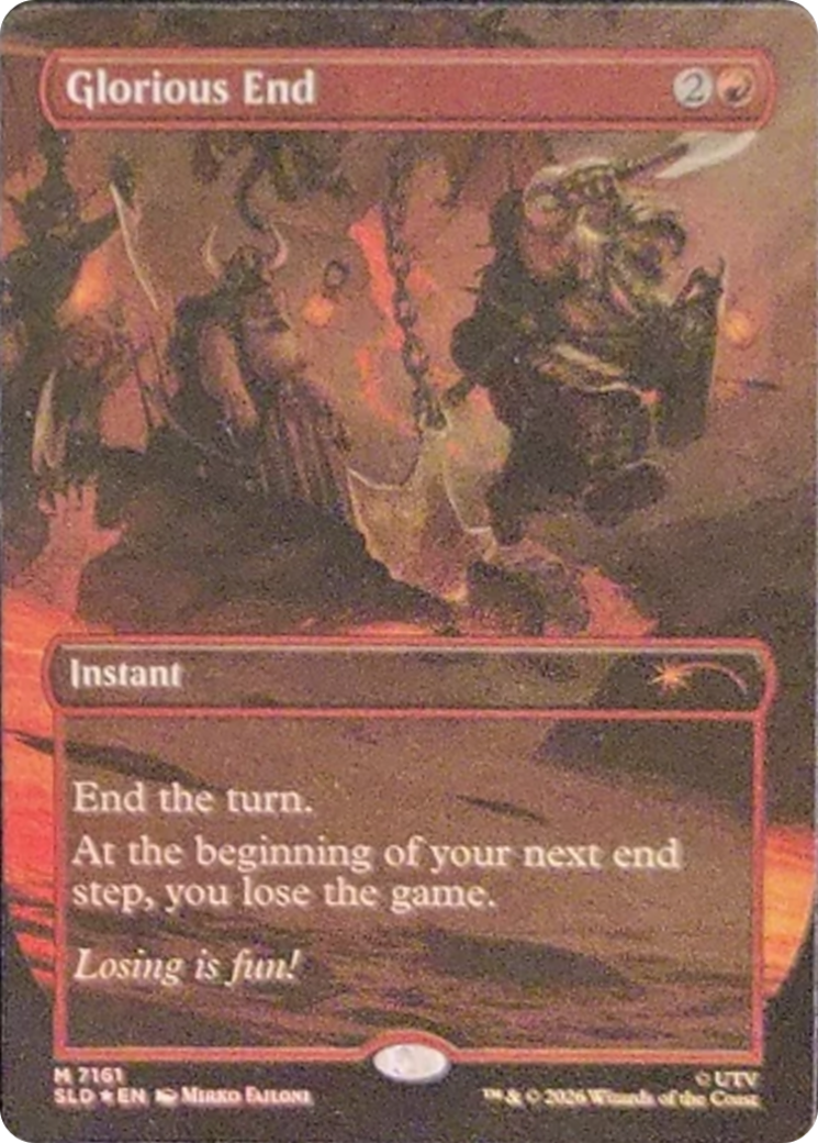 Glorious End [Secret Lair Drop Series] | Lots Moore NSW