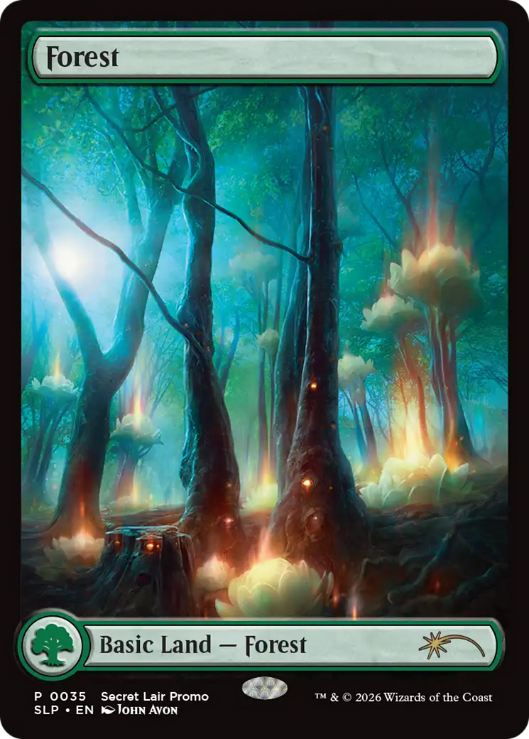 Forest (0035) [Secret Lair Showdown] | Lots Moore NSW