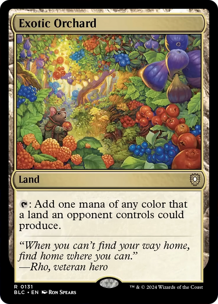 Exotic Orchard [Bloomburrow Commander] | Lots Moore NSW