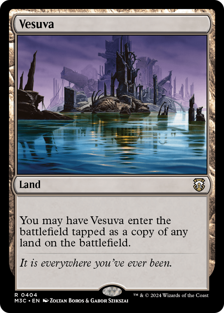 Vesuva (Ripple Foil) [Modern Horizons 3 Commander] | Lots Moore NSW