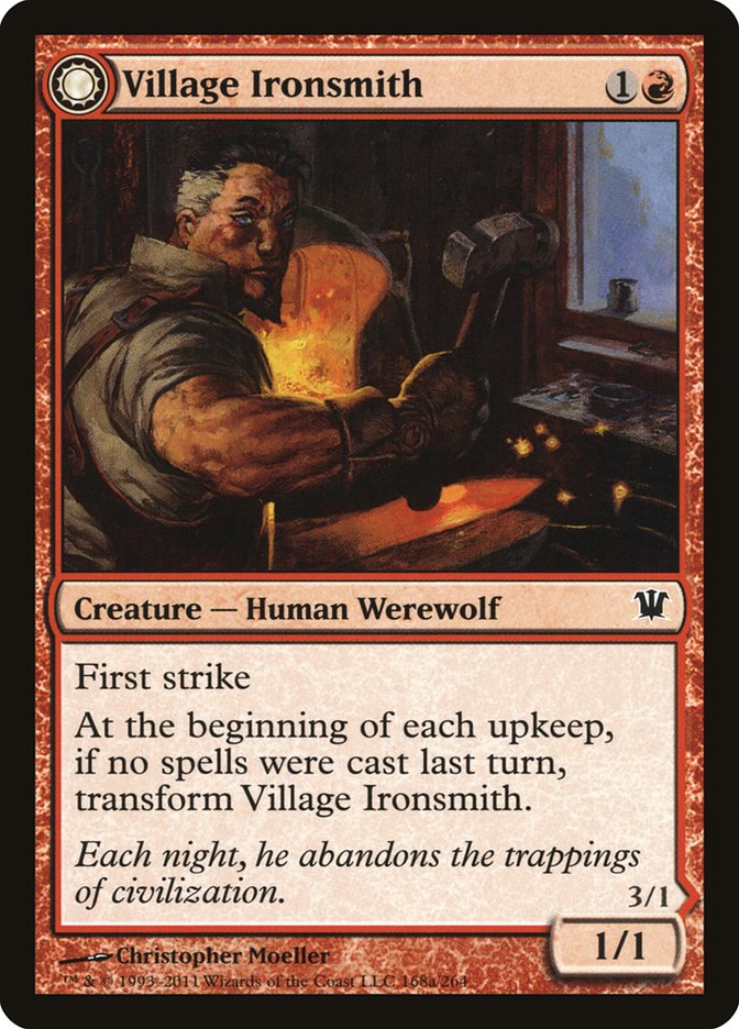 Village Ironsmith // Ironfang [Innistrad] | Lots Moore NSW