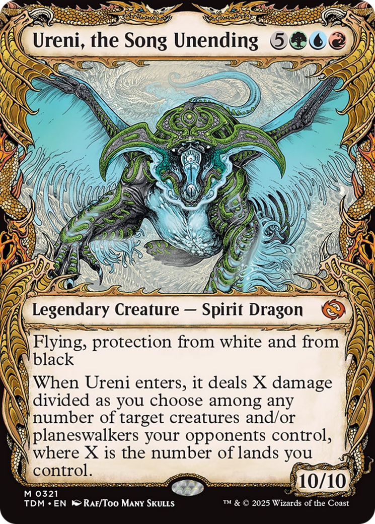 Ureni, the Song Unending (Showcase) [Tarkir: Dragonstorm] | Lots Moore NSW